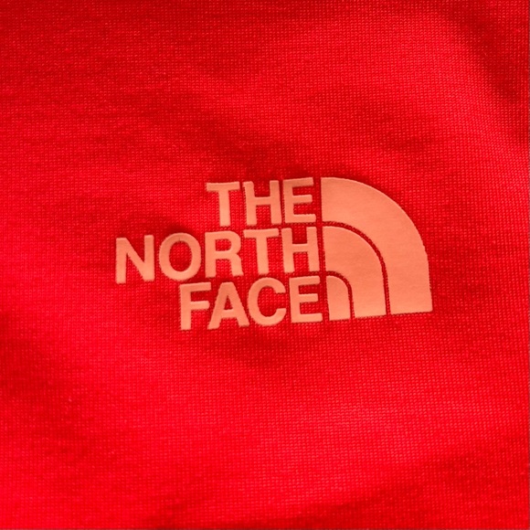 The North Face Full Zip Hoodie Bright Coral - Picture 3 of 8